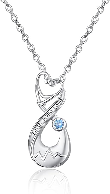praymos Ashes Jewellery 925 Sterling Silver Urn Necklace Memorial Cremation Jewellery Angel Wings Pendant Rosegold Heart Keepsake Necklace for Women Mum Dad Dog