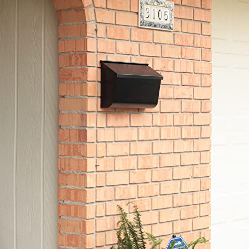 Architectural Mailboxes L4010WBAM Woodlands Galvanized Steel Wall Mount Mailbox thumb #1