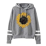 Eigenschaften: Lässiger Hoodie für Frauen, süße Hemden für Frauen, eleganter lockerer Pullover, lässiger Pullover für Frauen, Pullover mit Kordelzug, lockere tägliche Kleidung.