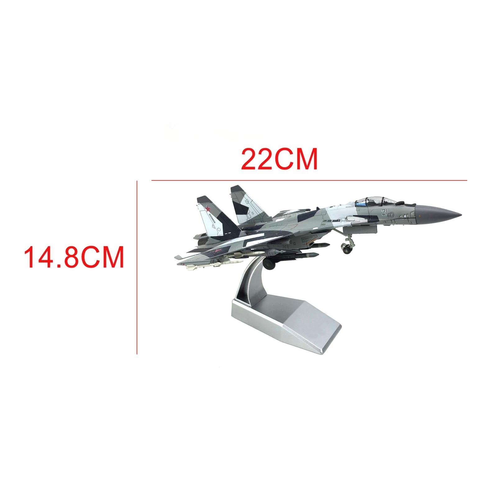 Amazon | LOL-FUN 1/100スホーイSU-35金属戦闘機モデル22x14.5cm
