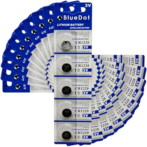Baterías CR1220 3V Litio para relojes y juguetes, pack 50 miniatura 6