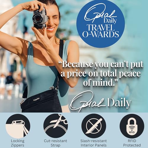 Image of Baggallini Securtex Anti-Theft Memento Crossbody