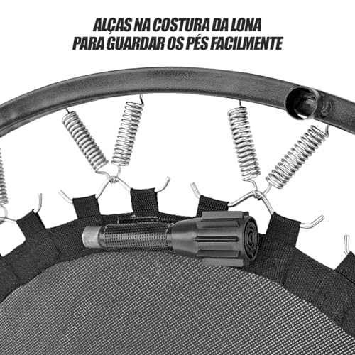 Cama Elastica Mini Jump Profissional Suporta 200 kg