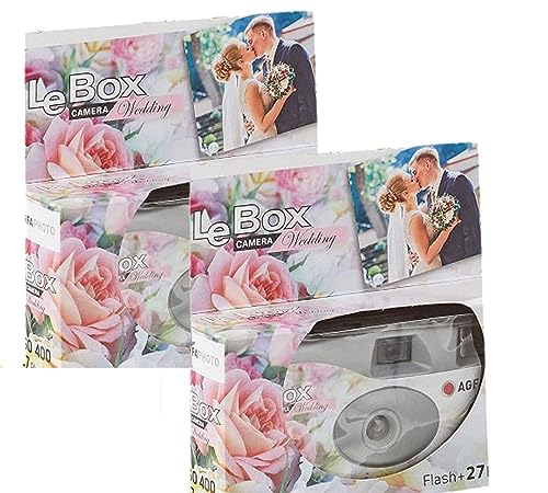 AgfaPhoto LeBox Wedding - 2 fotocamere usa e getta da 1A