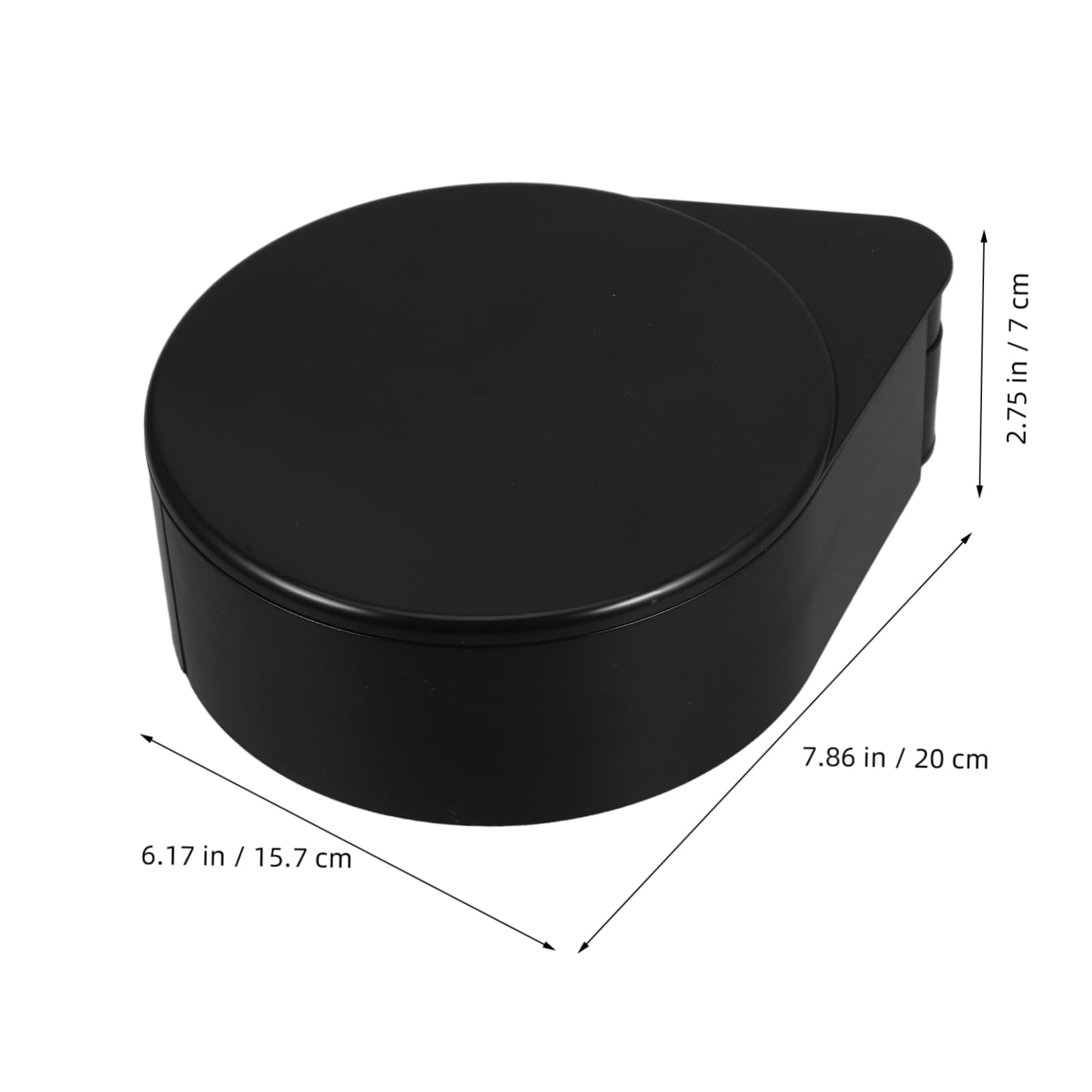 Zerodeko Salt Container Sugar Spice Salt Canister Plastic Seasoning Box for Bartender Tools