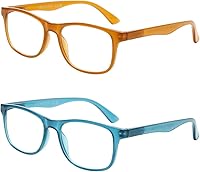 Vista 37 de 1/2/4/5 Pack Computer Reading Glasses Blue Light Blocking Readers Spring Hinge for Women Men