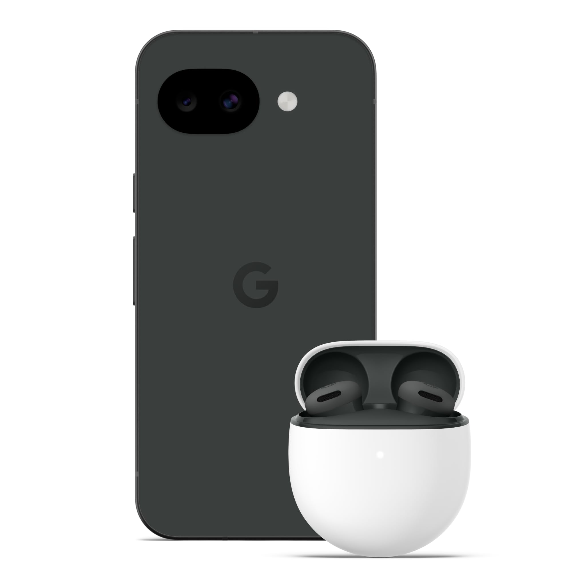 Google Pixel 10a Obsidian, 256GB + Pixel Buds 2a