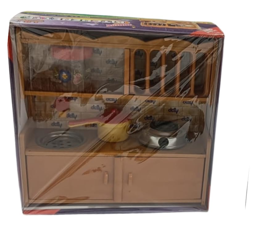 Priya Portable Cooking Kitchen Play Set for Kids Girls Big Cooking Set with Mini Iron Toy | Kitchen Set | Cooking Pretend Play Set | Kitchen Toys and Girls Toys for Kids