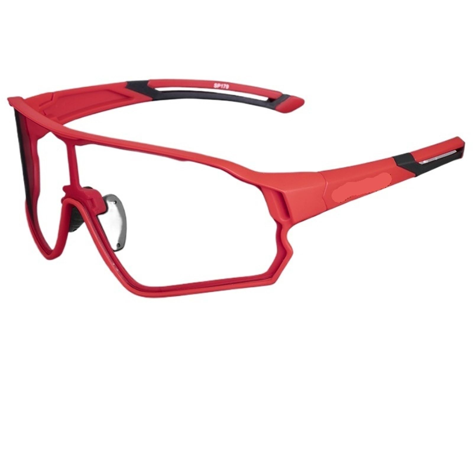 Occhiali Ciclismo Occhiali da sole fotocromatici ciclismo UV400, occhiali sportivi esterno, bicicletta, corsa leggeri e flessibili per Sport