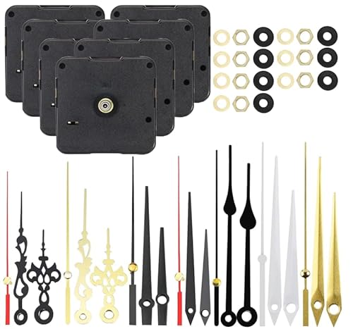 Chtaoxin Kit di 7 meccanismi per orologio, alimentati a batteria,