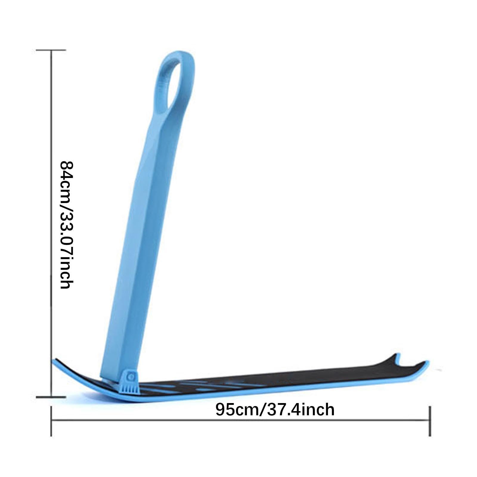 Ski Scooter Sandboard para Todas Las Edades de Snowboard de Juguete de Invierno con Manillar