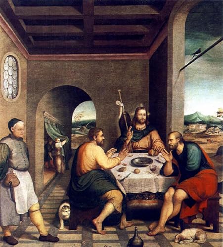 Toile Souper à Emmaüs Bassano 60x90 cm pour créer un salon élégant