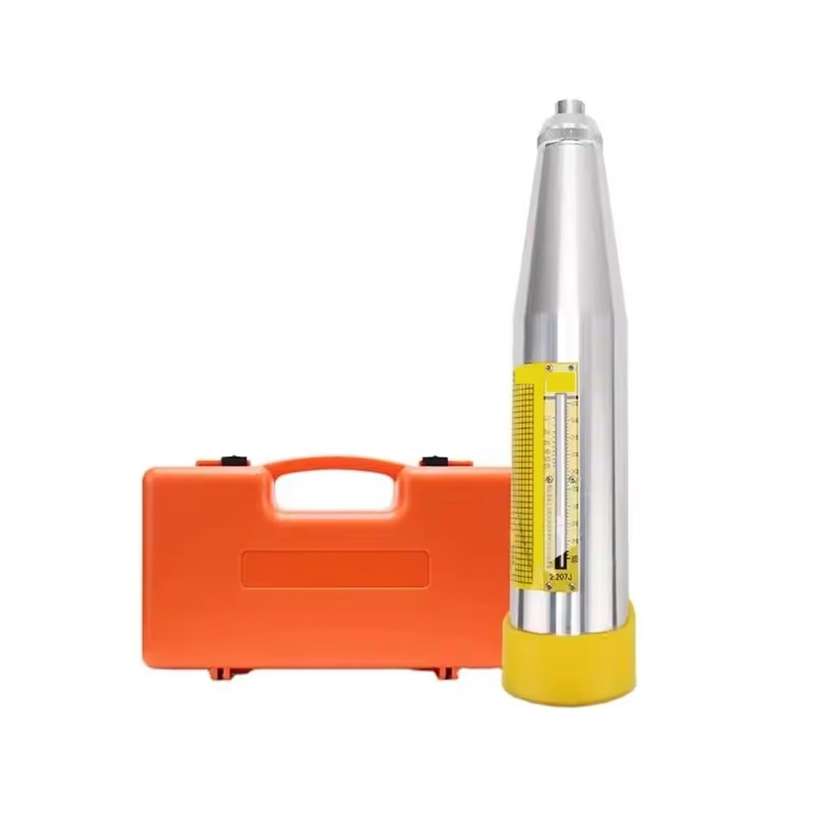 Guysgnx One Color Concrete Rebound Hammer, High Stable Rebound Hammer Ndt Professional Digital Concrete Test Schmidt Compressive Strength Measurement