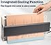 Generic Thermal Cinch Binding Machine, 12 Inch Thermal Book Binder, A4 Thermal Binding Machine with 15 Book Spines for DIY Notebook Journal Photo Document, Integrated Cooling Function