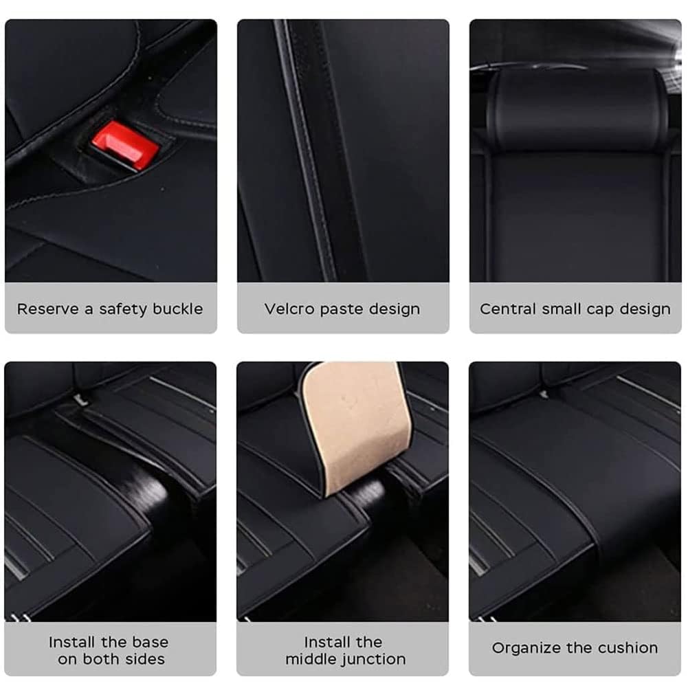 EviKoo Protector de Asiento de Coche,Compatible para Hon-da Ciimo,Fundas de Asiento,A-Blue