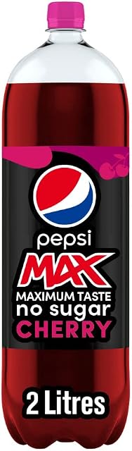 Pepsi Max Cherry,2 l (Pack of 1)