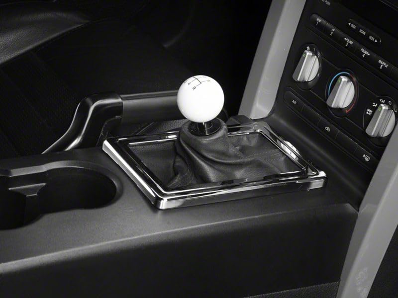 アルミ製ギヤシフターレバー Compatible With Ford For Mustang 2005-2012 5速 6速用 スピ アルミ シフトノブ M8 / M10 / M12 6速 MT用 シルバー マニュアル車用 ギアチェンジ シフトレバー 3種アダプター付き