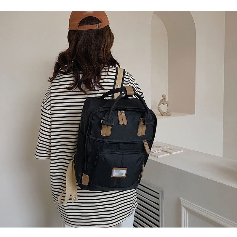 Sac à dos de mode en toile pour femmes résistant pour le lycée