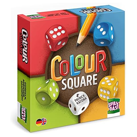 SPIEL DAS! Verlag - Colour Square - spannendes Roll & Write, Würfelspiel für die ganze Familie! NEUHEIT! Cover