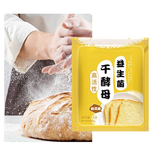 10/20/50bags 5g Bread Yeast, Active Dry Yeast, High Glucose Tolerance Yeast for Bread
