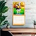 Avanti Funny Farm OFFICIAL | 2026 12 x 24 Inch (Hanging) Monthly Square Wall Calendar | Foil Stamped Cover | Plastic-Free | BrownTrout | Animal Humor Livestock