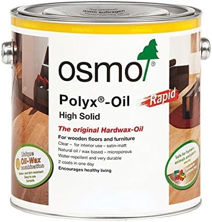 Osmo Polyx Hard Wax Oil Rapid White (Transparent) 2.5L - View #3