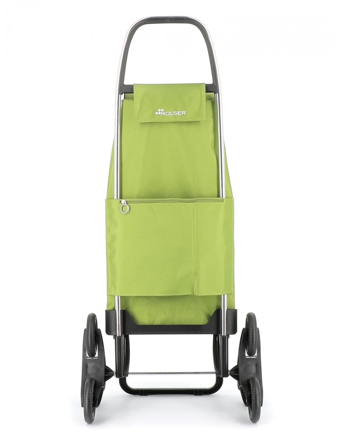 Carrello Portaspesa Rolser I-Max MF 6 Ruote Montascale - Lime