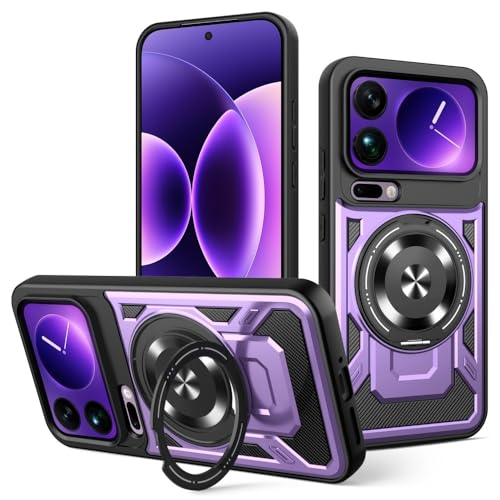 Coque Xiaomi 15T Pro antichoc violette pour éviter les bris d'écran et chutes