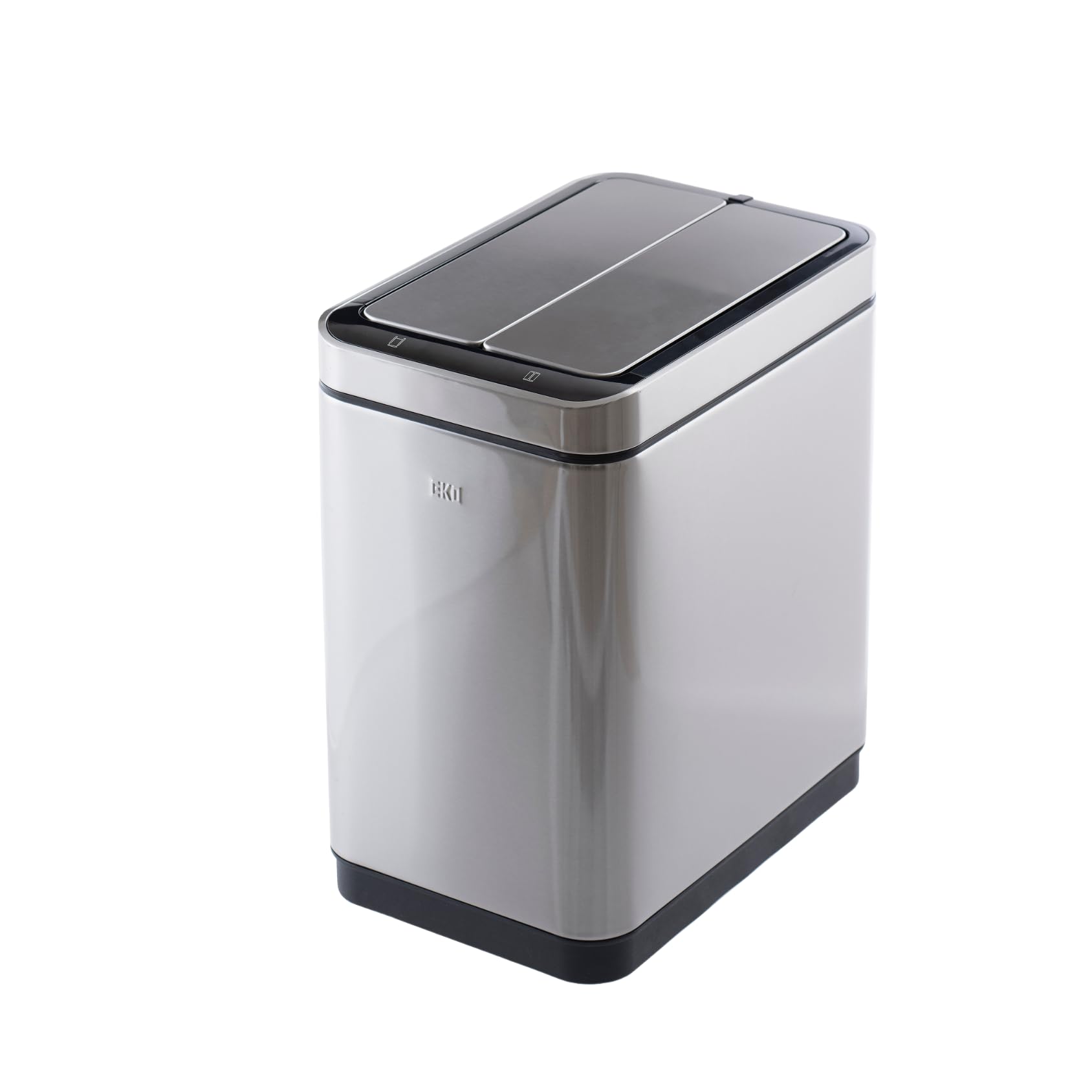 Amazon｜EKO ゴミ箱 自動開閉 デラックスファントム シルバー 20L