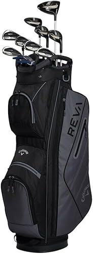 Callaway Golf 2021 REVA - Juego completo de golf (11 piezas) para diestros, regular, negro