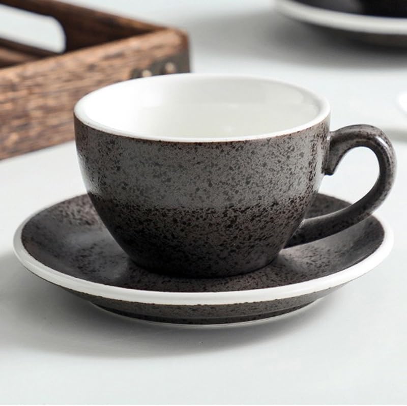 Miniatura 6 de Tazas de café de capuchino vintage, diseño de moca, tazas de café con leche con leche, reutilizables, tazas de café, juegos