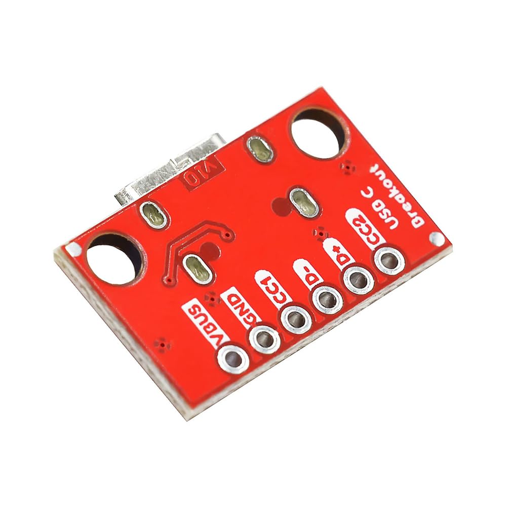 PENGLIN 5 pezzi USB tipo C Breakout Board Seriale Breakout Presa 16P 2,54 mm PCB Converter Board