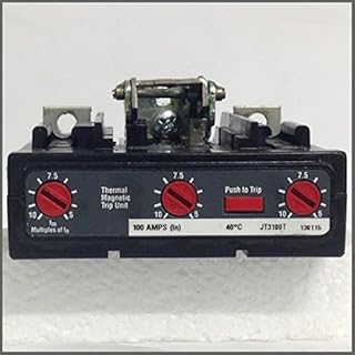 CUTLER HAMMER JT3090T 3POLE, Thermal MAGNETICNETIC Trip Unit, 90AMP, 600V