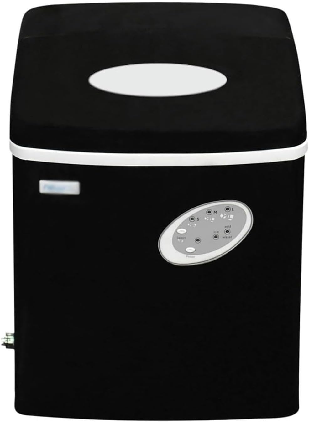 AMNOOL Machine to Make Ice On Countertop New Machine for Making Portable Ice Cubes and Compact of 28 Pounds of Capacity, Electric Ice Machine (Color: B)