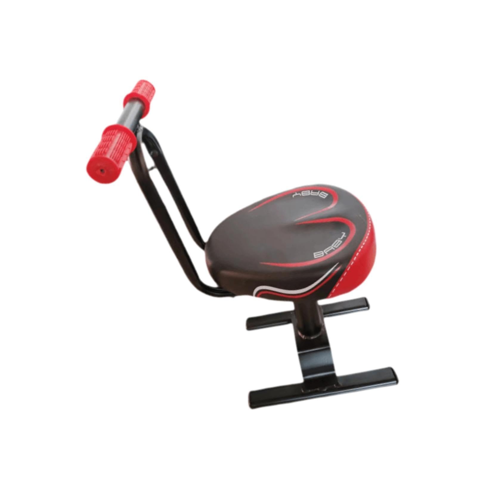 Milageto Seggiolino Bambino per Bicicletta con Recinzione di Braccioli Imbottiti Schienale Confortevole Materiali Solidi Montaggio Semplice Adatto a