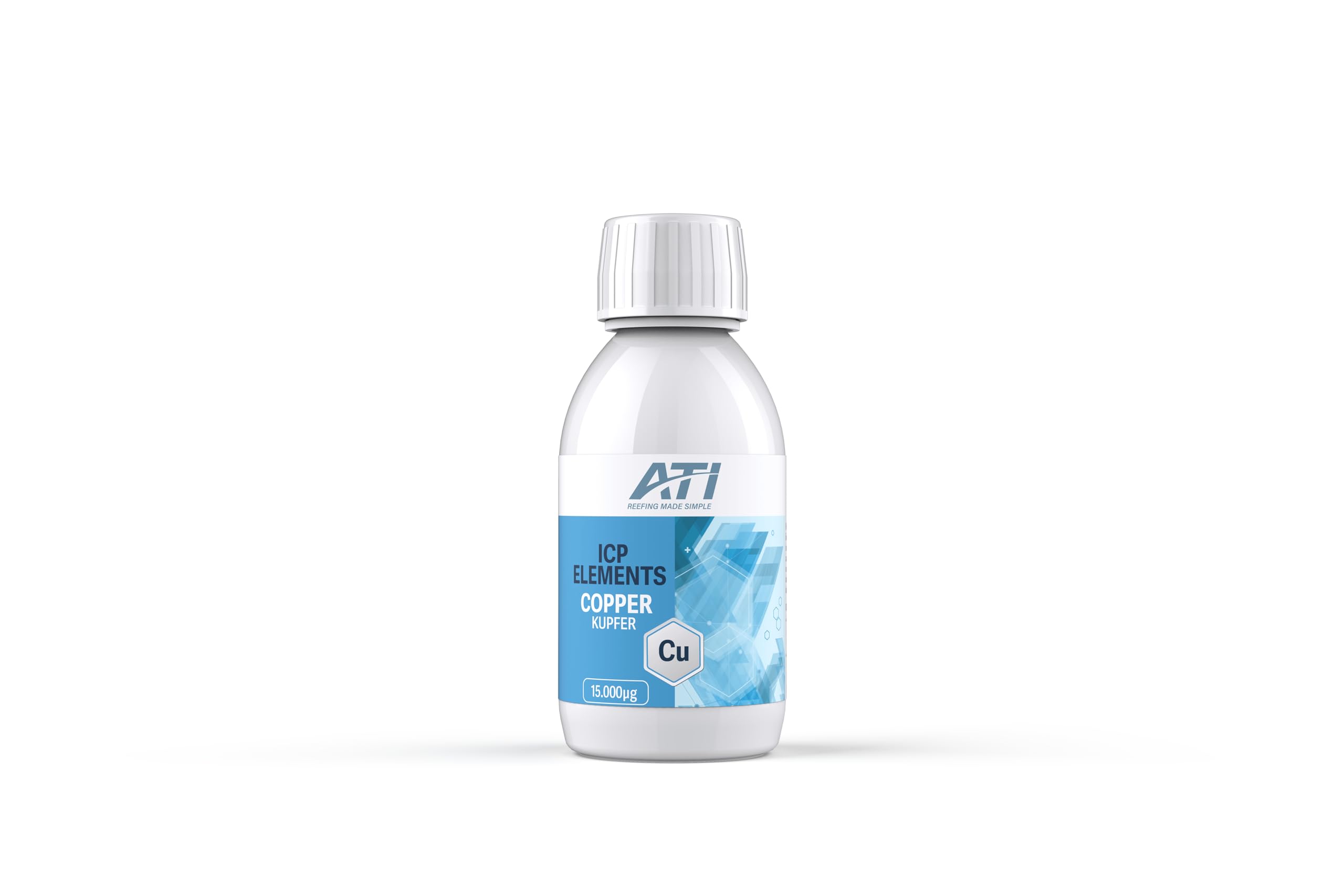 ATI ICP Element Copper - Trace Element for Saltwater Aquarium & Coral, 150 ml