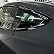 SOLAR SYSTEMS 3M WRAP 2080 Selbstklebende Autofolie - Entchromung Klebeband + Rakel und Messer - Auto Tuning - Auto Folie Schwarz Glanz 3,5cm x 5m