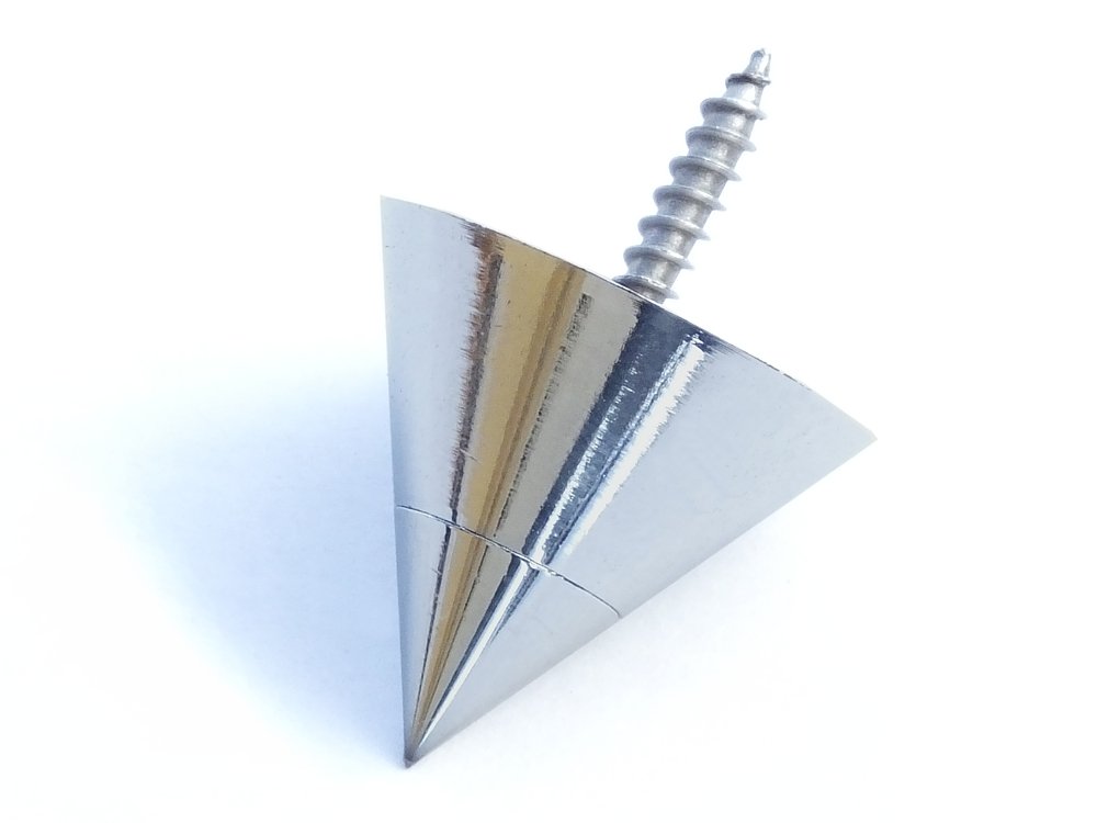 Spikes Piedini Ricable SK4 - Kit 4 Pezzi Conici 36g Per Diffusori Hi-Fi