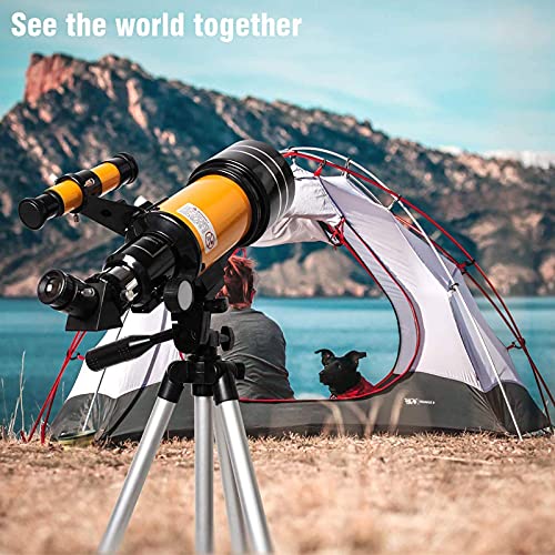 Telescopio Astronómico Refractor 70mm con Trípode para Niños miniatura 3