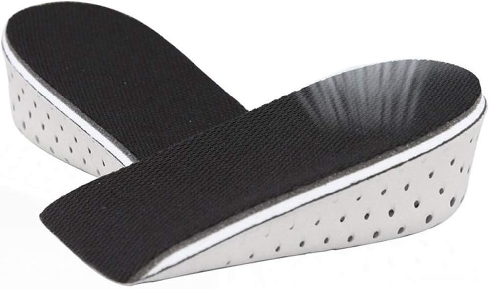 Tcare1Pair Height Increase Insole Heel for Men Women Lift Insert Shoe Pad Height Increase Foam Soles For Shoe Cushion Elevator Taller Insole