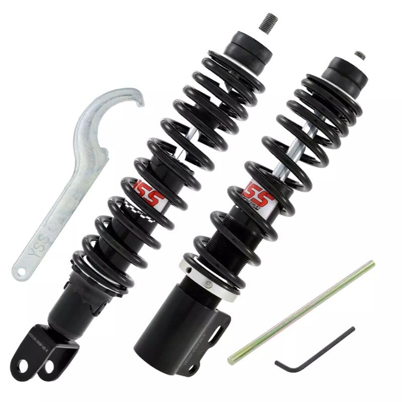 KIT AMMORTIZZATORI YSS ANTERIORE POSTERIORE REGOLABILI ZIP SP 2 adatto per VESPA ET2 ET4 LX
