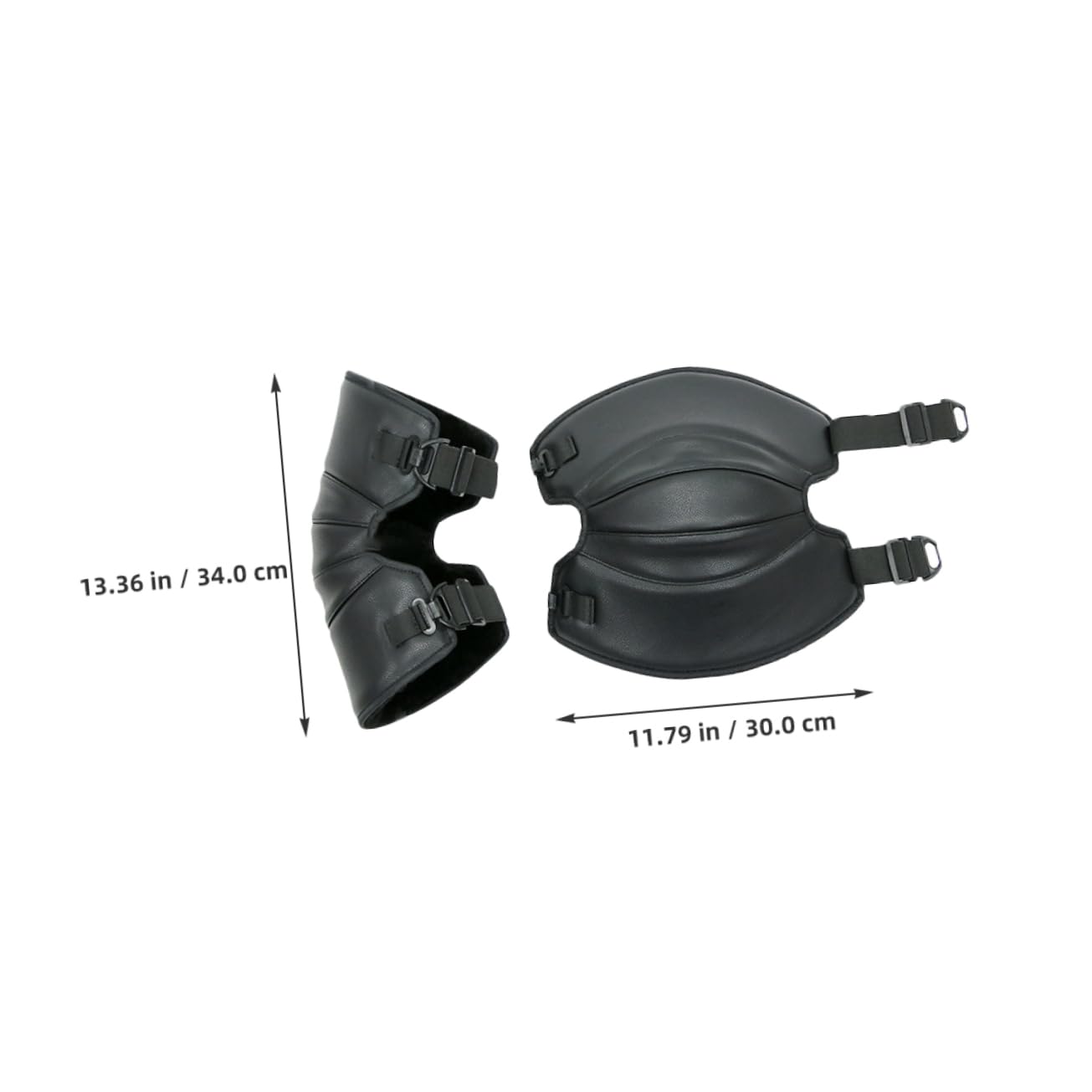 GRIRIW Warm Knee Pads for Winter Motorbike Snowboard and Bike Riding Durable Flexible Protection