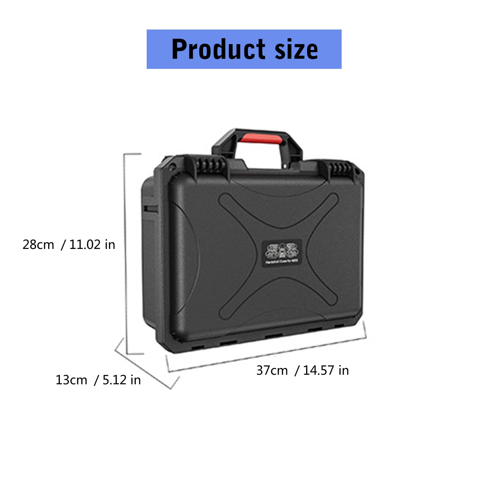 Funda de transporte para cuerpo, bolsa de almacenamiento portátil de viaje para caja rígida protectora, accesorios impermeables