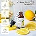 Viva Earth Lemon Essential Oil – Pure and Natural Bright, Zesty Citrus Aroma for Diffusers, Home Fragrance, Hair and Skin Care, DIY Beauty, Soap and Candle Crafting – with Dropper, 4 oz
