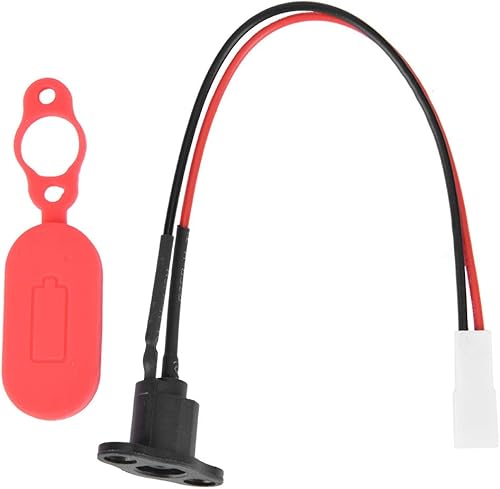 Enchufe del conector del cargador de batería para Xiaomi M365, puerto de carga duradero para Xiaomi M365 Accesorios de scooter eléctrico Previenen