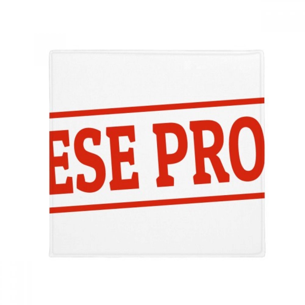 Tapis de sol antidérapant rouge 60x60cm pour éviter les glissades sur sol humide