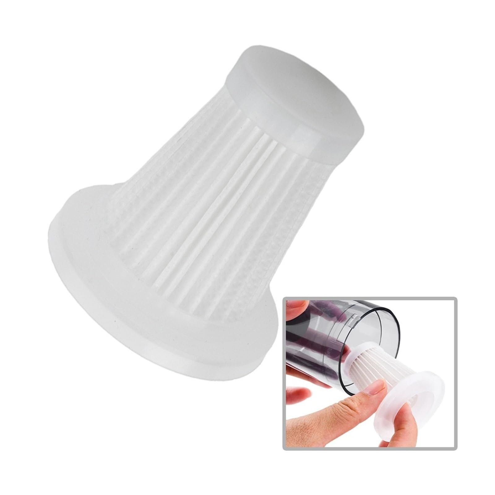 Filtro De Aspiradora Inalámbrico De Mano For Coche, 10/20 Piezas, Compatible Con Modelos Universales, Elementos De Repuesto Lavables(20 PACK)