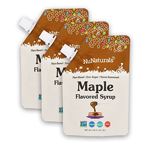 NuNaturals Stevia Syrup Maple
