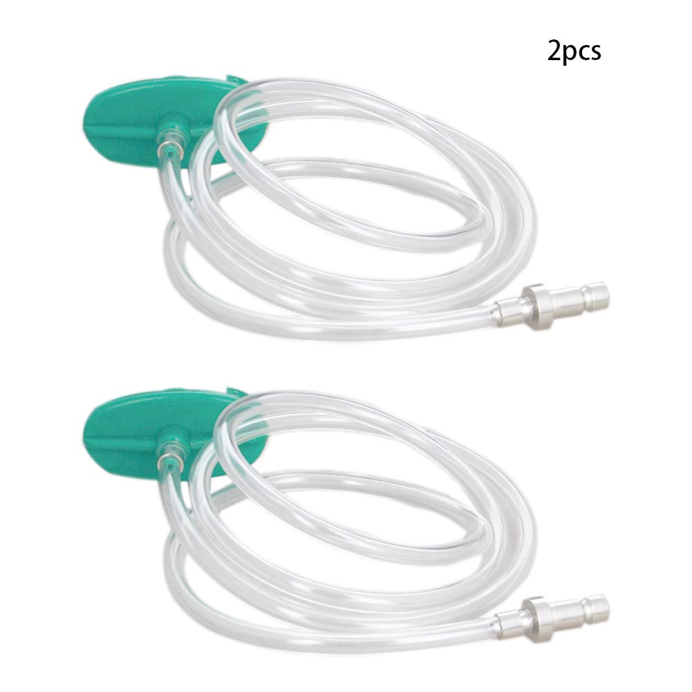 Utoolmart Rura powietrzna 50 cm³ dozownik kleju Strzykawki złącze adapter do przemysłu, 2 szt