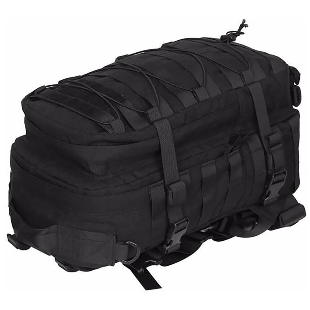 Zaino Borsa per Utensili, Sport All'aperto Alpinismo E Caccia Borsa, Viaggio Escursionismo Pesca Multifunzionale-Nero